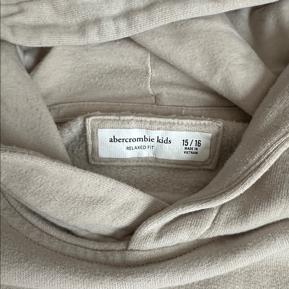 Abercrombie Kids Taupe and Stone hoodies! Boys size 15/16, great used condition! - Picture 4 of 14